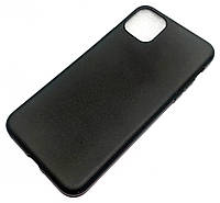 Чохол для iPhone 11 Pro Max силіконовий чорний матовий Case Silicone Matte Ultra Slim