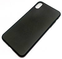 Чохол для iPhone XS Max силіконовий чорний матовий Case Silicone Matte Ultra Slim