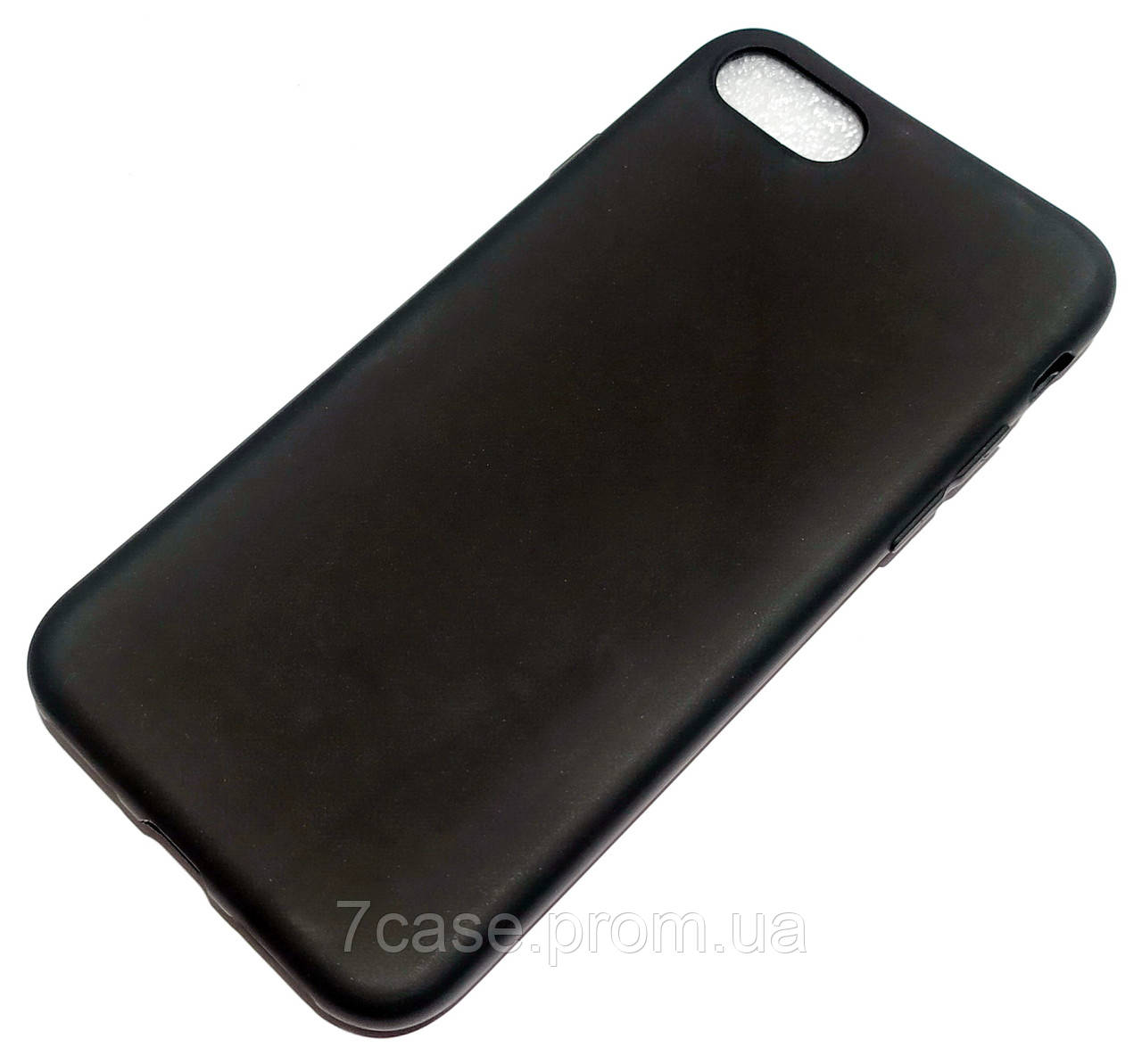 Чохол для iPhone 7/ iPhone 8/Iphone SE 2020 силіконовий чорний матовий Case Silicone Matte Ultra Slim