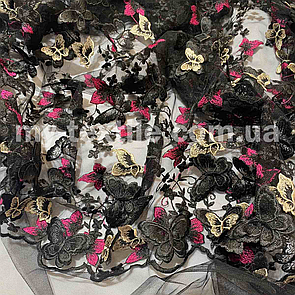 Гіпюр ЗД колір чорний