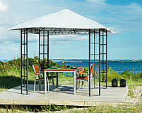 Тканинний павільйон (шатро) 3х3м білий (сталевий каркас + вологовідштовхувальний), фото 2