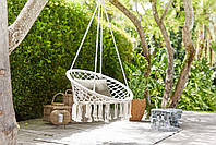 Крісло - Гамак садовий лляний (вуличний), hotdeal, фото 3