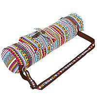 Чохол для килимка для йоги сумка 16смх70см Yoga bag FODOKO FI-6972-5
