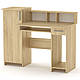 Стіл комп'ютерний 118х60х74/96 см. Колір Ательє світлий, ПІ-ПІ-2, фото 3