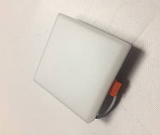 Світлодіодний світильник безрамковий SL UNI-9-S 9 W 5000 K квадрат. біл. Код.59796, фото 3