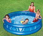 Надувний круглий басейн для дітей "Літаюча тарілка" Intex дитячий надувний басейн интекс діаметр 188 см, фото 2