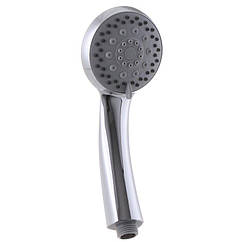 Душова лійка ZERIX SH-73 багаторежимна 80мм пластик хром ZX3085