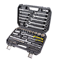 Набір головок та ключів 82 шт 1/4"&1/2"  First Gen CR-V Topmaster