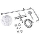 Душова система LIDZ із верхнім душем нержавіюча сталь сатин LDARI1031NKS34933, фото 8