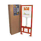 Інсталяція для туалету Q-TAP Nest QT0133M425M08V1384W з кнопкою білою 72930, фото 9