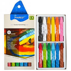 Пастель олійна Marco Create Something 12 кольорів арт.4800OP-12