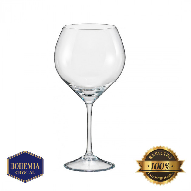 Набір келихів для вина Bohemia Sophia 650 мл 6 шт b40814/650