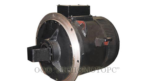 Електродвигун постійного струму рудні тягові типу ДТН (для контактних електровозів) 