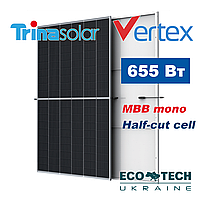 Сонячні панелі Trina Solar TSM-DE21 210M132 655W, MBB