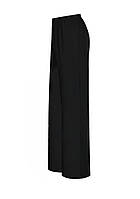 Чорні штани жіночі на гумці великих розмірів/штани для повних жінок/жіночі штани батал