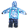 Дитячий весняний, осінній комбінезон р. 98,104, (штани на шлейках і куртка) на флісі і тканини холлофайбер,, фото 2