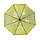 Дитяча прозора парасоля-тростина з ажурним принтом від SL, жовта, 018102-4, фото 3