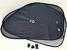Сонцезахисні косі шторки для авто Lavita LA 140205, розмір 65 х 38см, фото 4