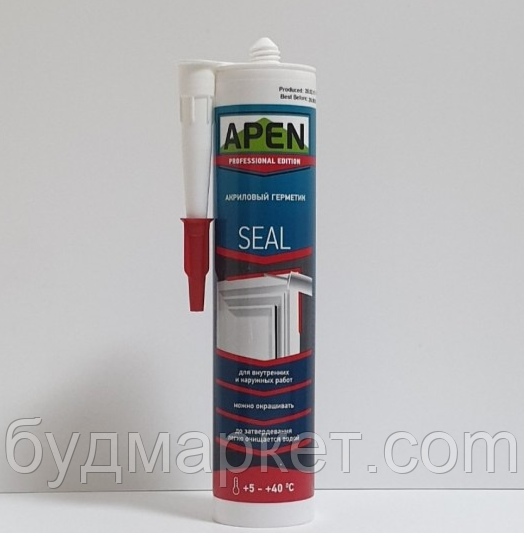 Герметик акриловий APEN (білий), 280 мл