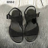 Жіночі босоніжки чорні натуральна замша Україна, фото 6