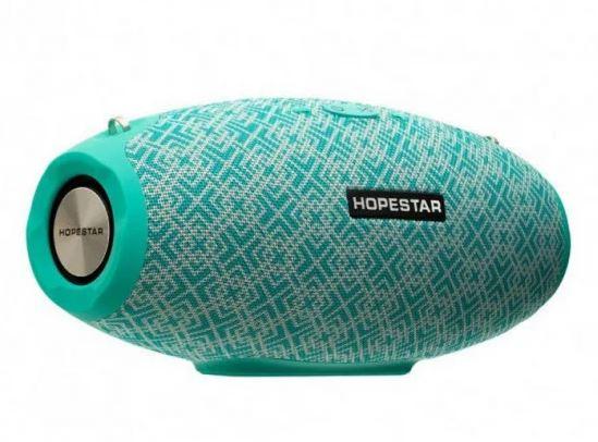 Портативна Bluetooth колонка Hopestar H25 (бірюзова)