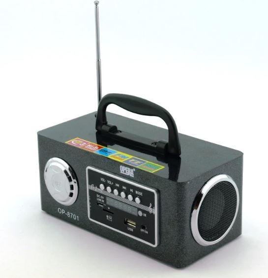 Радіоприймач акустика — портативна акустика Opera 8752