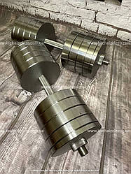 Гантелі набірні 2 по 48 кг Гантелі, гирі, штанги та диски металеві без покриття