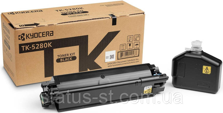 Заправка картриджа Kyocera TK-5280K black для принтера Ecosys M6235cidn, P6235cdn, M6635cidn, фото 2