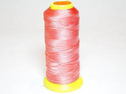 Нитка капронова для нанизування бус коралова 0,9 мм/500 м
