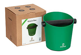 Нок-бокс VD Coffee (Алюміній/Резина) Зелений