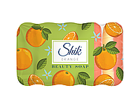 Мыло туалетное твердое Шик Shik Апельсин 50/50 двухцветное 5 шт х 70 г