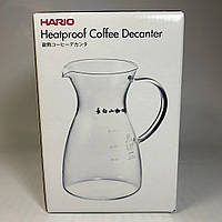 Декантер/графин для кофе из термостойкого стекла Hario (600 мл.) HCD-600