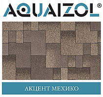 Акваізол СТАНДАРТ Акцент Мехіко Бітумна черепиця (3 м2/пач) (тільки Харків)