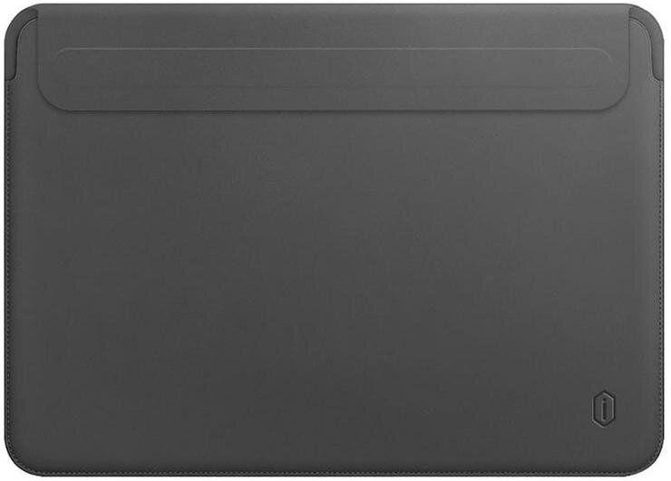 Чохол папка WIWU Skin Pro II PU Leather Sleeve захисний чохол з екошкіри для MacBook Pro і Air 13.3" сірий