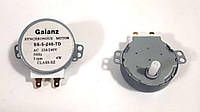 Двигатель (мотор) тарелки для микроволновий печи, 220V 4W 5rpm d=6*7mm L=16mm