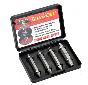 Набір біт екстракторoв для викручування саморізів і болтовий Easy Out Tool (KG-2198)