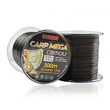 Волосінь CARP MEGA - CAMOU 300 m / 0.27 mm
