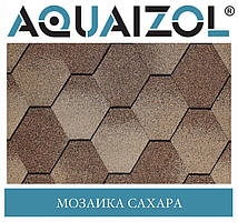 Акваізол СТАНДАРТ Мозаїка Сахара Бітусна черепиця (3 м2/пач)