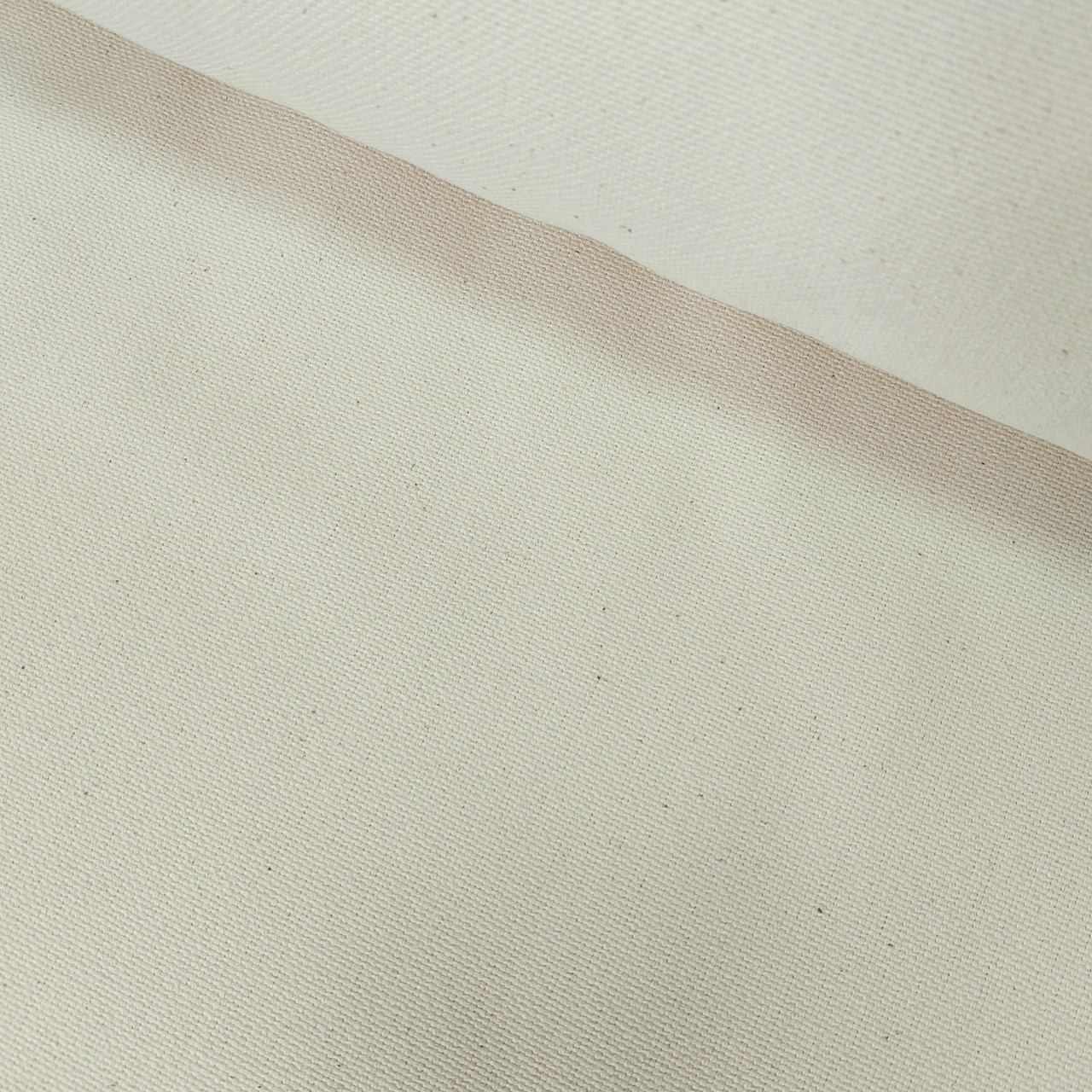 Бавовняний брезент молочний, ширина 142 см, фото 1