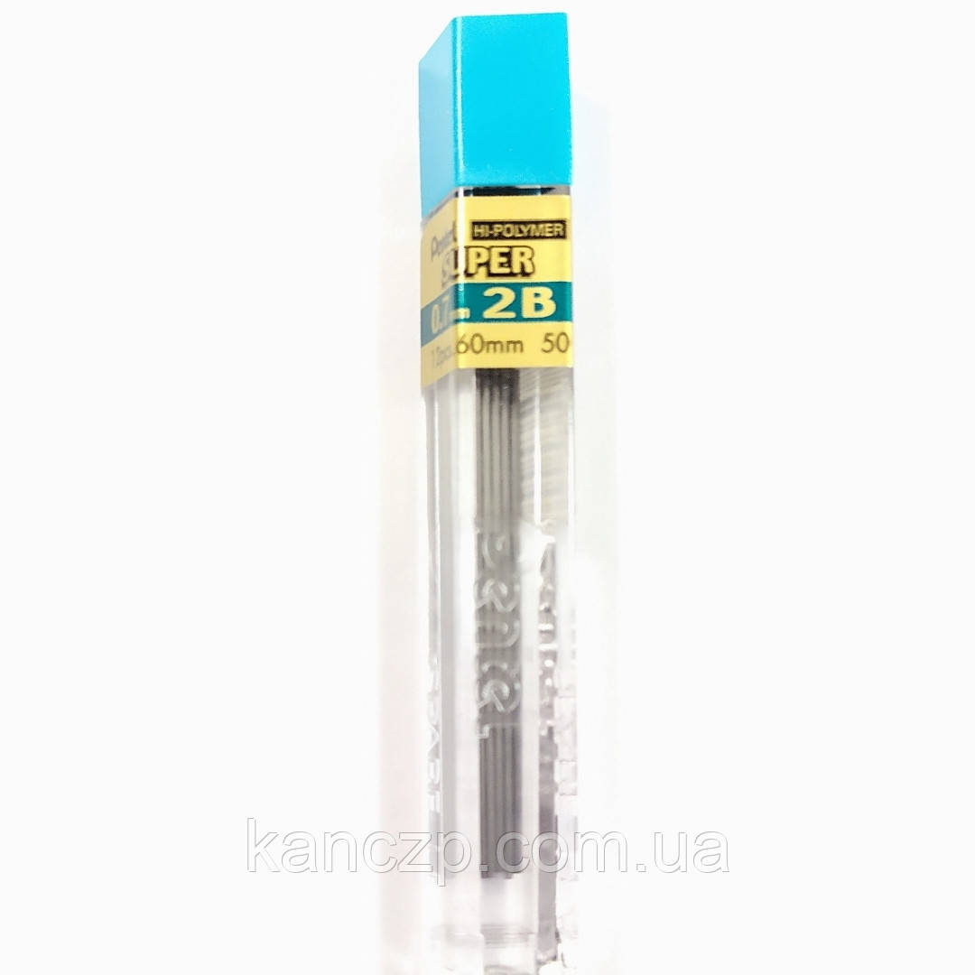 Грифель (стержні для хутра.олівець) 0,7 мм PENTEL (Японія)