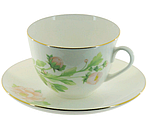 Чашка з блюдцем "Весняна.Ніжний піон", артикул: 48120