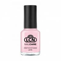 LCN Diamond Base Лак с бриллиантовой крошкой д/укрепления ногтей (розовый) 16 мл