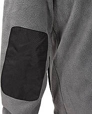 Куртка з щільного флісу сіра YATO YT-79521 розмір М, фото 3