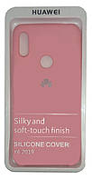 Силіконовий чохол на Huawei Y6 2019 (Pink) Soft touch