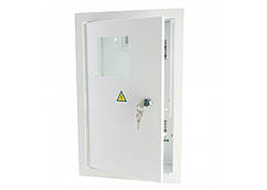 Щиток на 8 модулів, під 1-фазний лічильник, врізний