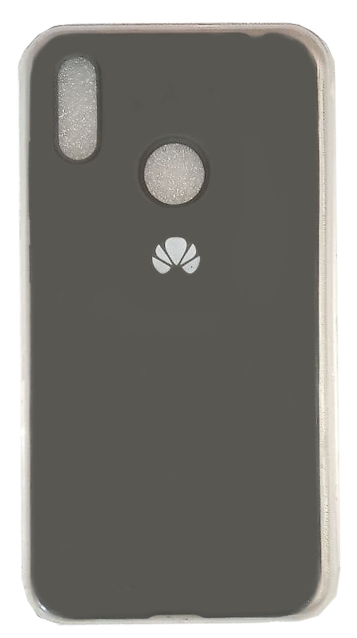 Силіконовий чохол на Huawei Y7 2019 (Graphit) Soft touch (Full), фото 1