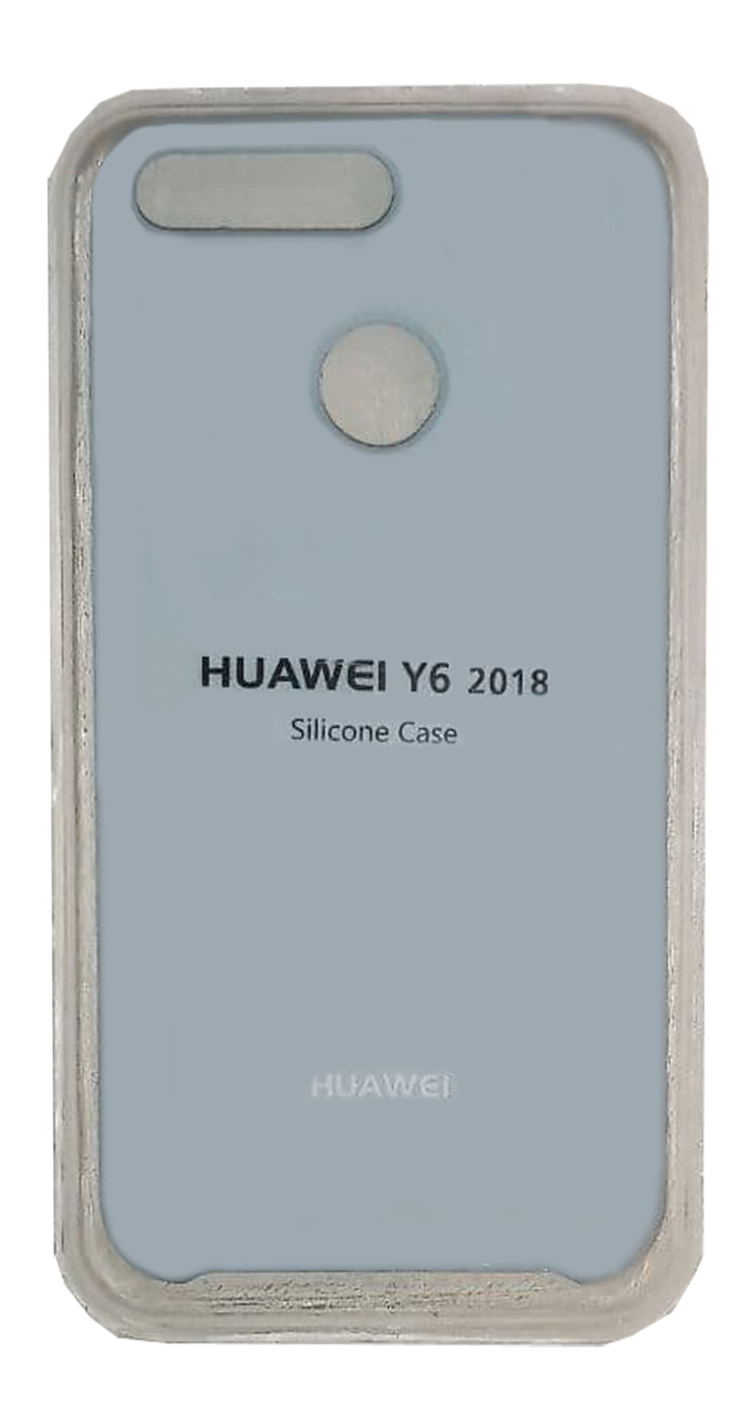 Силіконовий чохол на Huawei Y6 2018 (Turquoise) Soft touch (Premium), фото 1