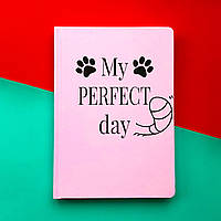 Щоденник-планер Diary My perfect day недатований (російський язичок) рожевий