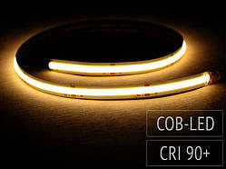 Світлодіодна стрічка COB LED ESTAR (IP20) 24V тепло-біла (3500К) premium