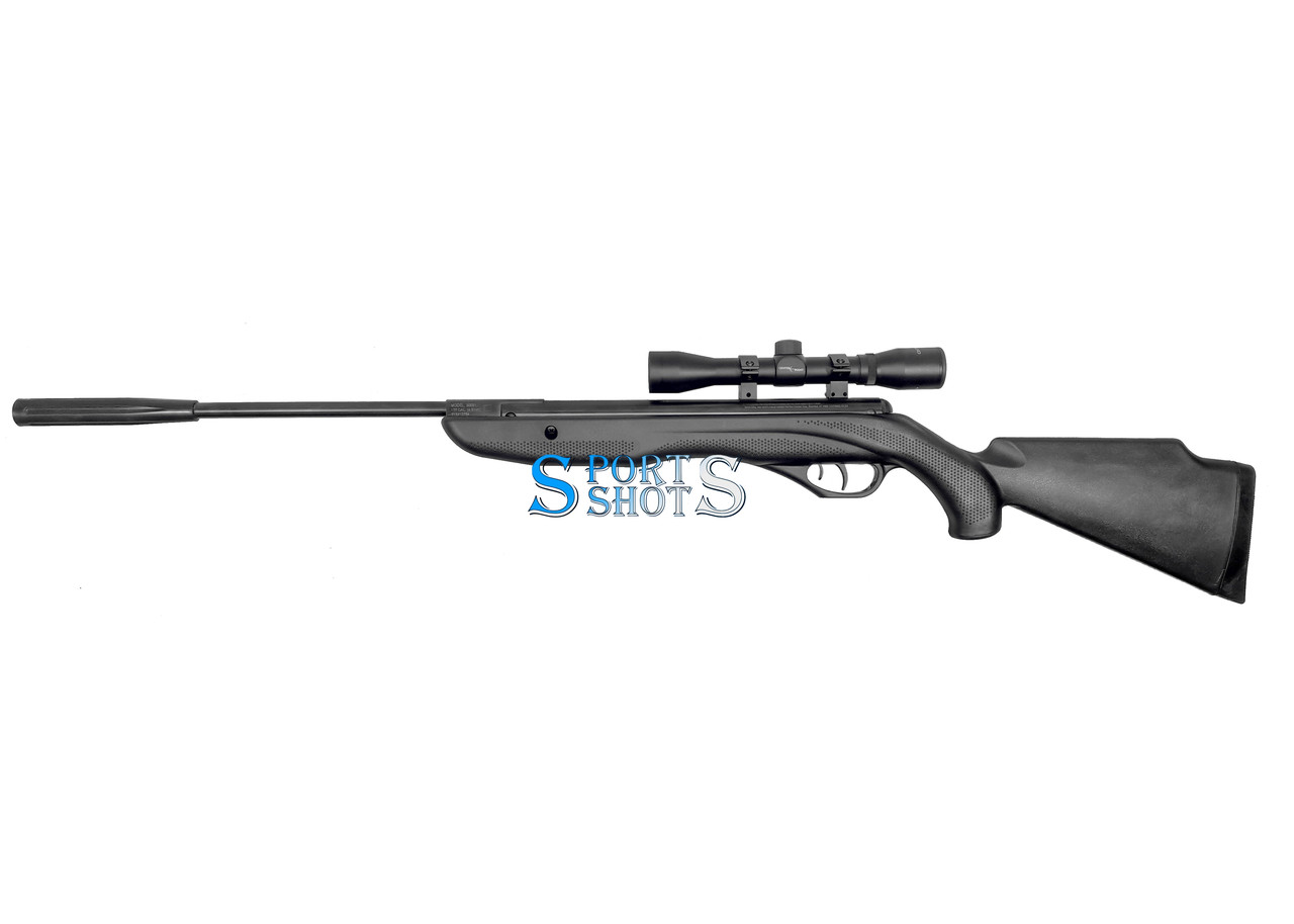 Пневматична гвинтівка Crosman Fury NP (з газовою пружиною) і прицілом Center Point 4x32